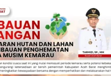 Pemkab Aceh Barat Imbau Cegah Karhutla dan Hemat Air