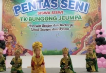 TK Bungong Jumpa Ujong Kalak Gelar Pentas Seni dan Pelepasan Siswa