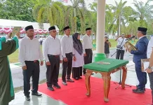 263 Tuha Peut dari 50 Gampong di Aceh Barat Resmi Dilantik