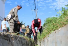 Pemkab Aceh Barat Gotong Royong Serentak