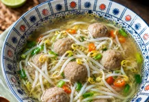 Segarnya Tauge Bakso Kuah, Menu Sederhana yang Cocok Menemani Cuaca Panas