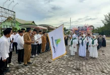 Bupati Simeulue Lepas Ribuan Peserta Pawai Tahun Baru Islam