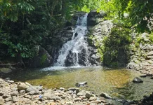 Air Terjun Sabet Wisata Keluarga di Aceh Jaya