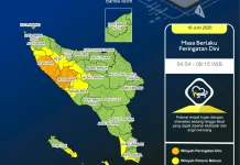BMKG Aceh Keluarkan Update Peringatan Dini Hujan Lebat