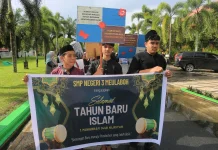 Pawai Ta’aruf Sambut Tahun Baru Islam Berlangsung Meriah
