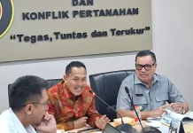 Bupati TRK Temui  Dirjen kementerian ATR BPN