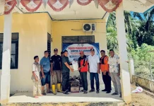 Banjir di Woyla Barat Surut, BPBD Aceh Barat Salurkan Bantuan Masa Panik