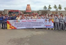 Linmas Aceh Barat Pelatihan Mitigasi dan Simulasi Karhutla Dengan BPBD