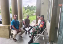 Babinsa Laksanakan Komsos Kecamatan Lembah Sabil