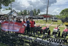 Hendri Muliana Perjuangkan Bantuan 13 Hand Traktor untuk Petani Aceh Jaya