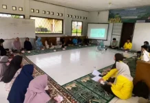 HIMA K3 UTU Gelar Sosialisasi dan FGD PPK Ormawa di Desa Kuala Bubon