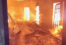 Rumah Guru Honorer Madrasah HBS Terbakar, Hanya Tersisa Pakaian di Badan