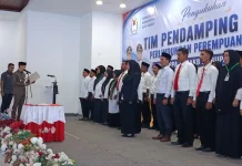 Tarmizi Kukuhkan Tim Pendampingan Kasus Perlindungan Perempuan dan Anak