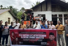 Jamaluddin Idham Salurkan Bantuan Alsintan untuk Petani Aceh