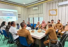BPBA dan BNPB Bahas Kebutuhan Teknis Pemetaan dan Evaluasi Risiko Bencana