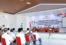 Bupati Aceh Barat Kukuhkan Panitia HUT RI ke-81, Ajak Semarakkan Agustus