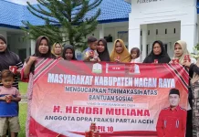 Hendri Muliana Salurkan 49 Ribu Kaleng Sarden untuk Ibu Hamil dan Menyusui di Nagan