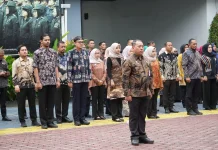 Kanwil Kemenkum Aceh Gelar Upacara Harganas
