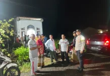 Bhabinkamtibmas Polres Abdya Sambang Masyarakat dan Pesan Kamtibmas