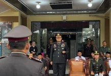 Polres Simeulue  Gelar Upacara HUT Bhayangkara Ke-80