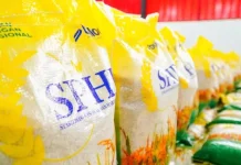 BPS: Inflasi Beras Tahunan Nasional 3,98 Persen