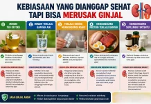 Kebiasaan yang Dianggap Sehat tapi Bisa Merusak Ginjal