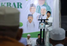 Pengajian Akbar di Kecamatan Woyla di Hadiri Bupati Tarmizi