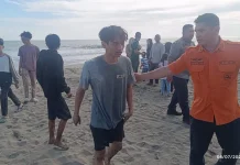 Korban Hanyut di Pantai Suak Ribee Berhasil Diselamatkan