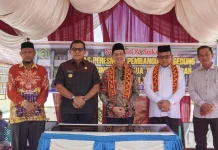 Bupati Simeulue Hadiri Peresmian Gedung Baru MIN 3 dan KUA Teupah tengah