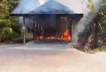 Kebakaran Rumah di Arongan Lambalek, Kerugian Ditaksir Rp150 Juta