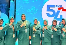 Ketua TP PKK Aceh Barat Hadiri Pembukaan HKG PKK Nasional di Makassar