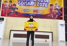 Putri Kadisparpora Nagan Raya Ukir Prestasi, Raih Emas O2SN