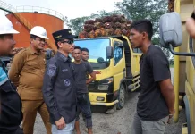 Bupati  Aceh Barat Inspeksi Mendadak  ke Pabrik Kelapa Sawit