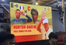 Ampon Bang Sukses gelar Nobar Piala Dunia FIFA 2026 di Meulaboh