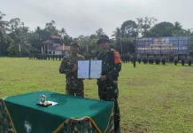 Wabup Aceh Jaya Resmikan TMMD Ke-129