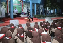 Wabup Aceh Barat Motivasi Siswa MTs Harapan Bangsa