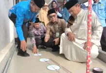 Kakankemenag Aceh Barat Pimpin Observasi Penentuan Arah Kiblat