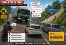 Kenali Truk Hilang Kendali, Selamatkan Diri sebelum Terlambat