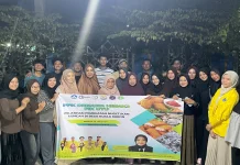 Mahasiswa UTU Gelar Pelatihan Pembuatan Nugget Ikan Runcah di Desa Kuala Bubon