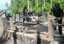Progres Pembangunan Empat Jembatan Aramco di Aceh Selatan Capai 85 Persen