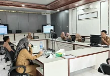 Diskominfo Nagan Raya Gelar Interviu Evaluasi Penyelenggaraan Statistik Sektor
