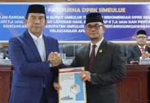Bupati Simeulue Hadiri Paripurna DPRK Bahas LKPJ dan APBK 2025