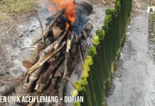 Pelaku UMKM Pertahankan Tradisi Pembuatan Lemang dengan Cara Tradisional