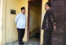 Kadisdikbud Aceh Barat Monitoring Peninjauan SMPN 1 Woyla