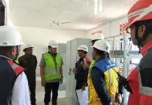 Bupati Nagan Raya TRK Tinjau Progres Pembangunan Sekolah Rakyat