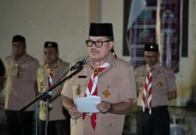 Bupati TRK Minta Kontingen Pramuka Promosikan Masjid Giok di Jambore Nasional