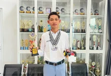 Reza Fahlevi Raih Penghargaan Robotik Nasional Bersama Tim Dayah Ruhul Qur'ani