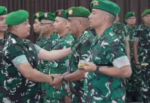 Kasdam IM Pimpin Sertijab Pejabat Kodam Iskandar Muda