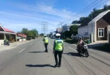 Satlantas Polres Aceh Selatan Gelar Razia Kenderaan