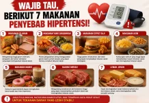 Wajib Tau, Berikut 7 Makanan Penyebab Hipertensi!